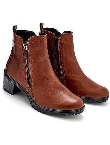 Boots dessus cuir - PEDICONFORT