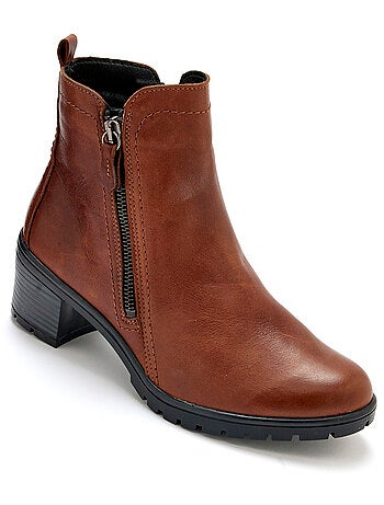 Boots dessus cuir - PEDICONFORT