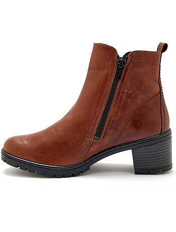 Boots dessus cuir - PEDICONFORT
