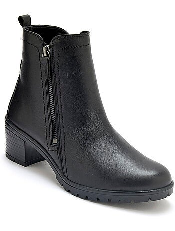 Boots dessus cuir - pediconfort