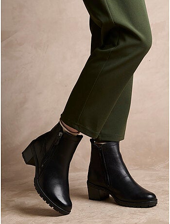 Boots dessus cuir - pediconfort