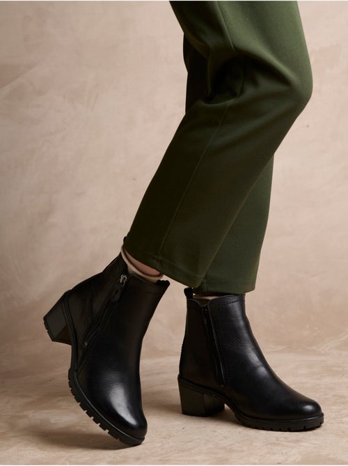 Boots dessus cuir - PEDICONFORT - Kiabi
