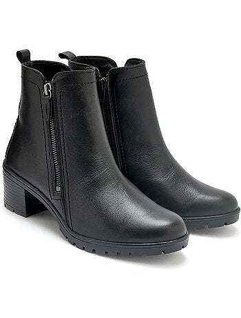 Boots dessus cuir - pediconfort