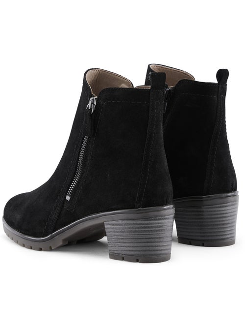 Boots dessus cuir velours - PEDICONFORT - Kiabi