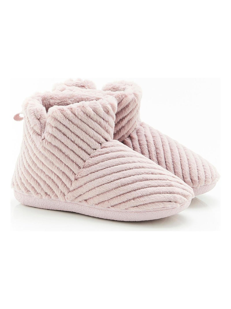 Boots d'intérieur Thermolactyl - Damart Mauve - Kiabi
