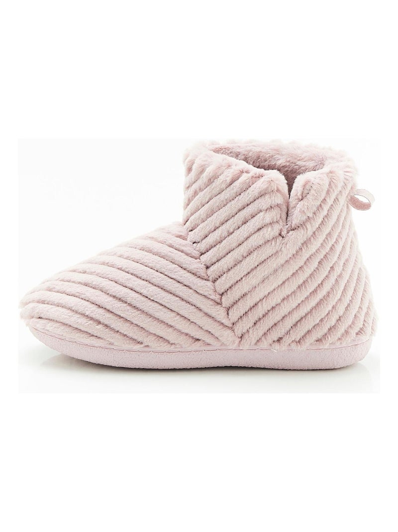 Boots d'intérieur Thermolactyl - Damart Mauve - Kiabi