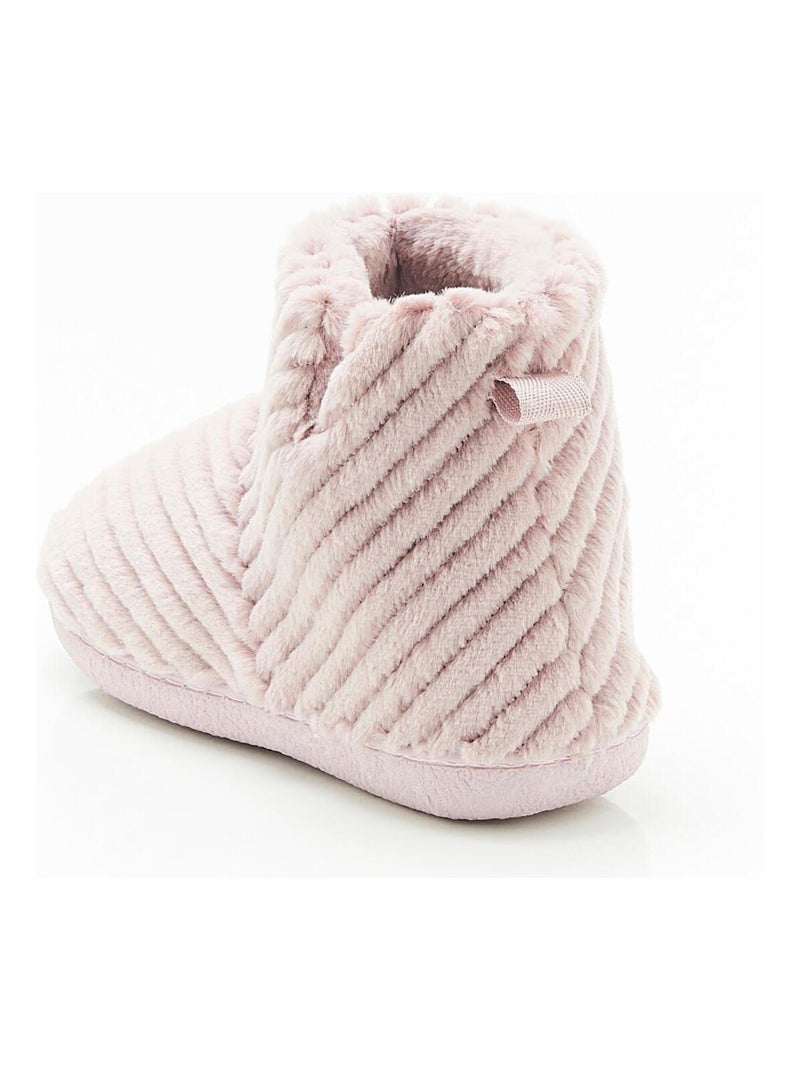 Boots d'intérieur Thermolactyl - Damart Mauve - Kiabi