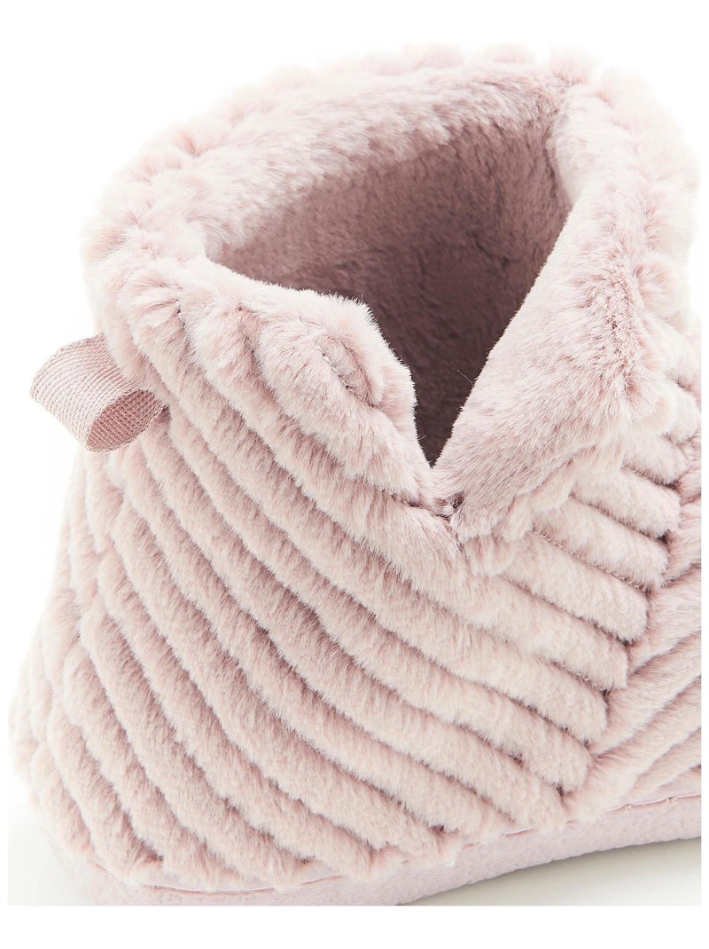 Boots d'intérieur Thermolactyl - Damart Mauve - Kiabi