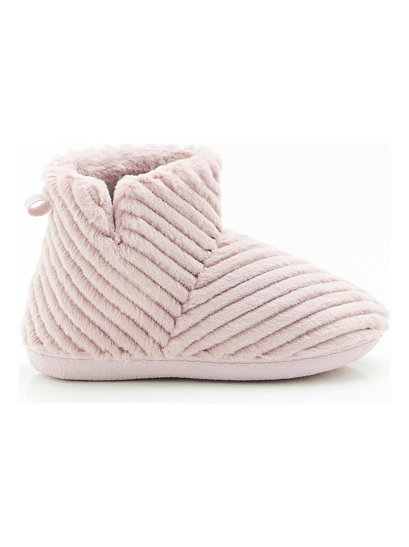 Boots d'intérieur Thermolactyl - Damart Mauve - Kiabi