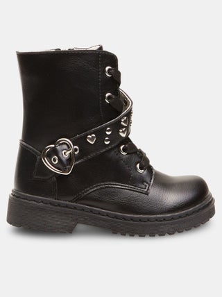 Boots effet cuir avec boucle BATA