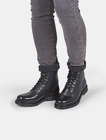 Boots en cuir BATA