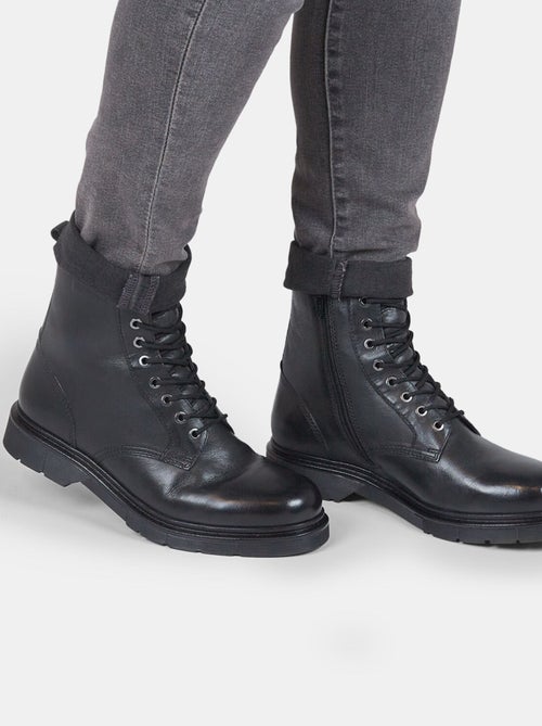 Boots en cuir BATA - Kiabi