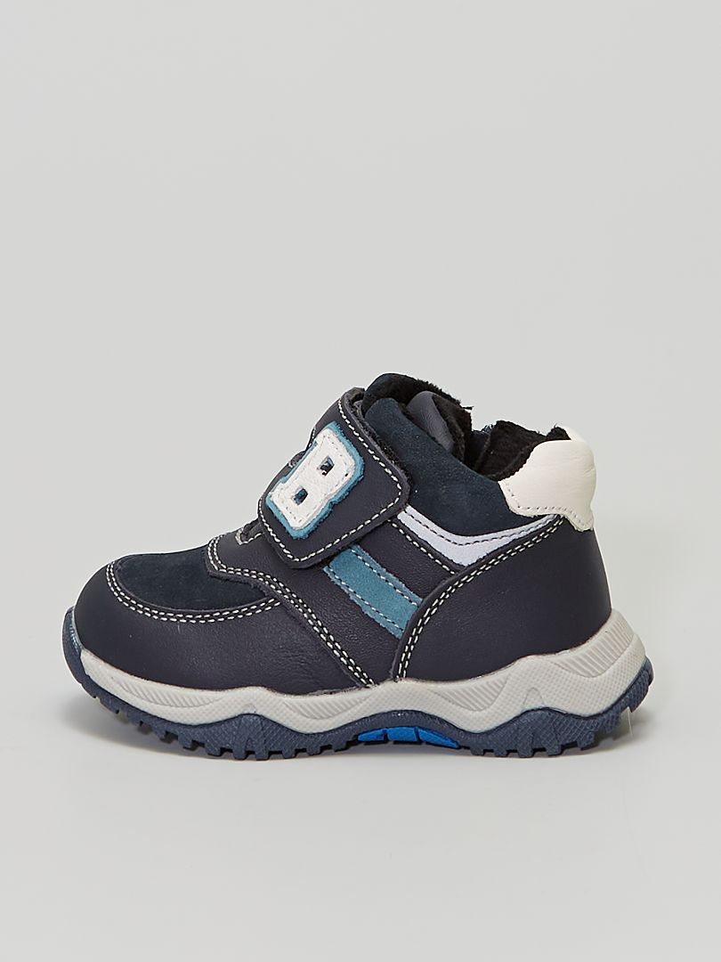 boots bleu electrique