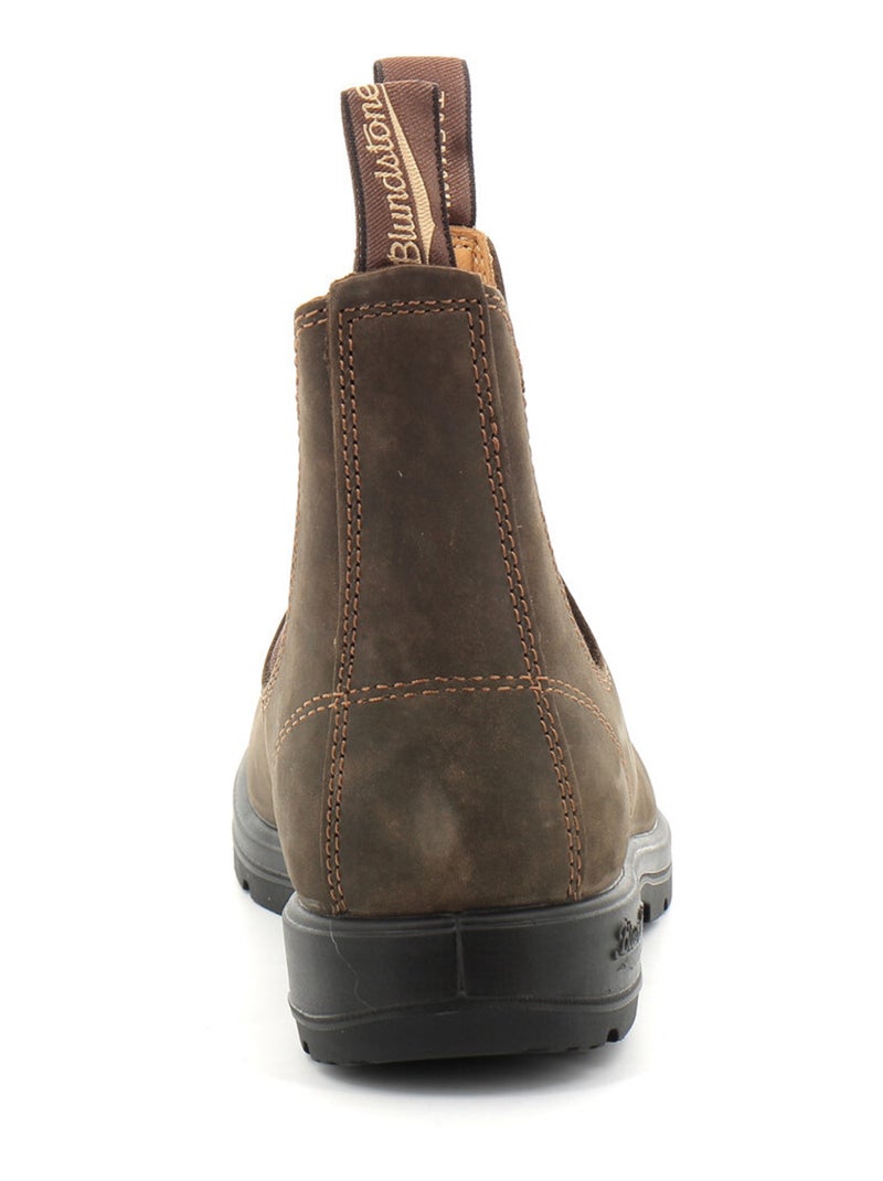 Boots en Cuir Blundstone Marron - Kiabi
