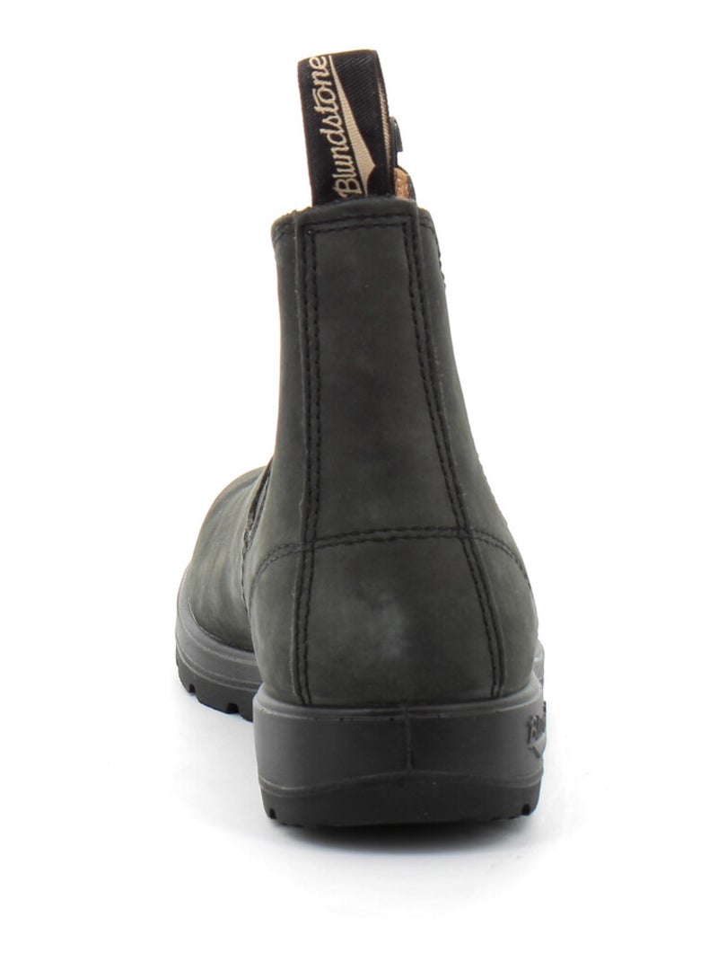 Boots en Cuir Blundstone Noir - Kiabi