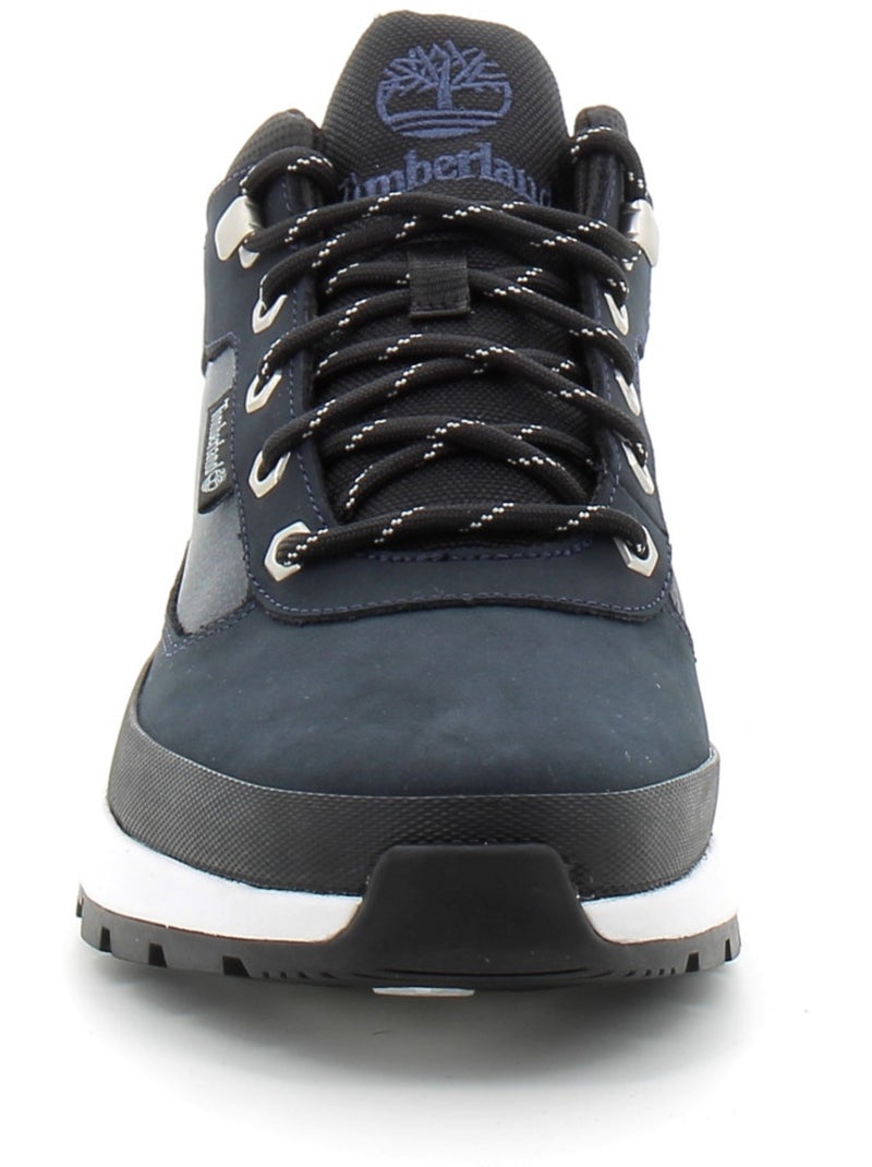 Boots en Cuir et Suede Timberland Bleu - Kiabi