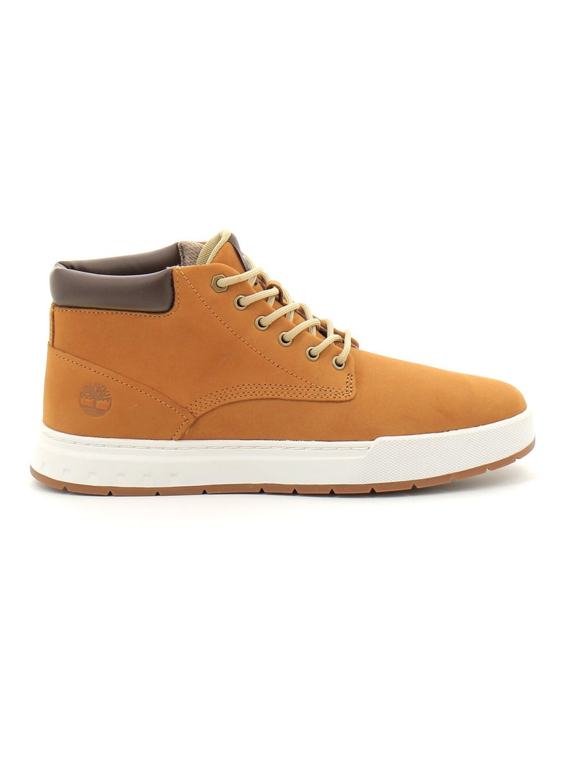 Boots en Cuir et Suede Timberland Marron - Kiabi