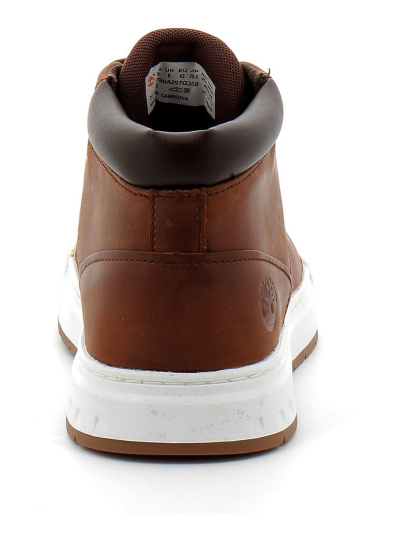 Boots en Cuir et Suede Timberland Marron - Kiabi