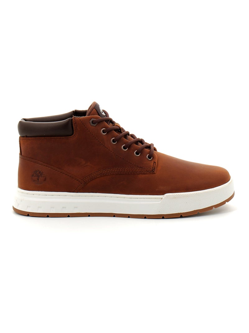Boots en Cuir et Suede Timberland Marron - Kiabi