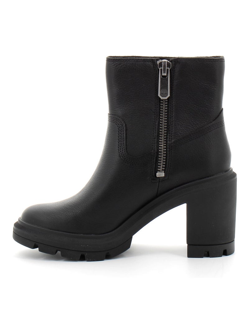 Boots en Cuir et Suede Timberland Noir - Kiabi