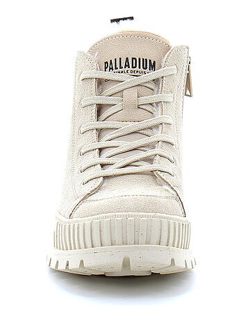 Boots en cuir palladium