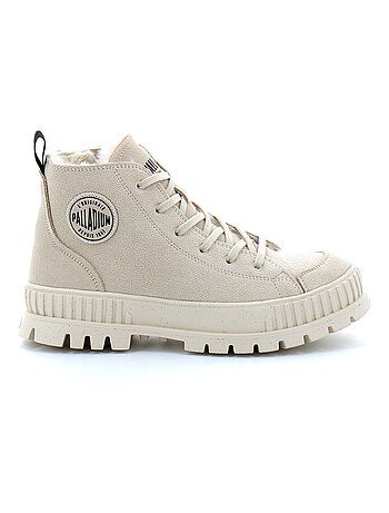 Boots en cuir palladium