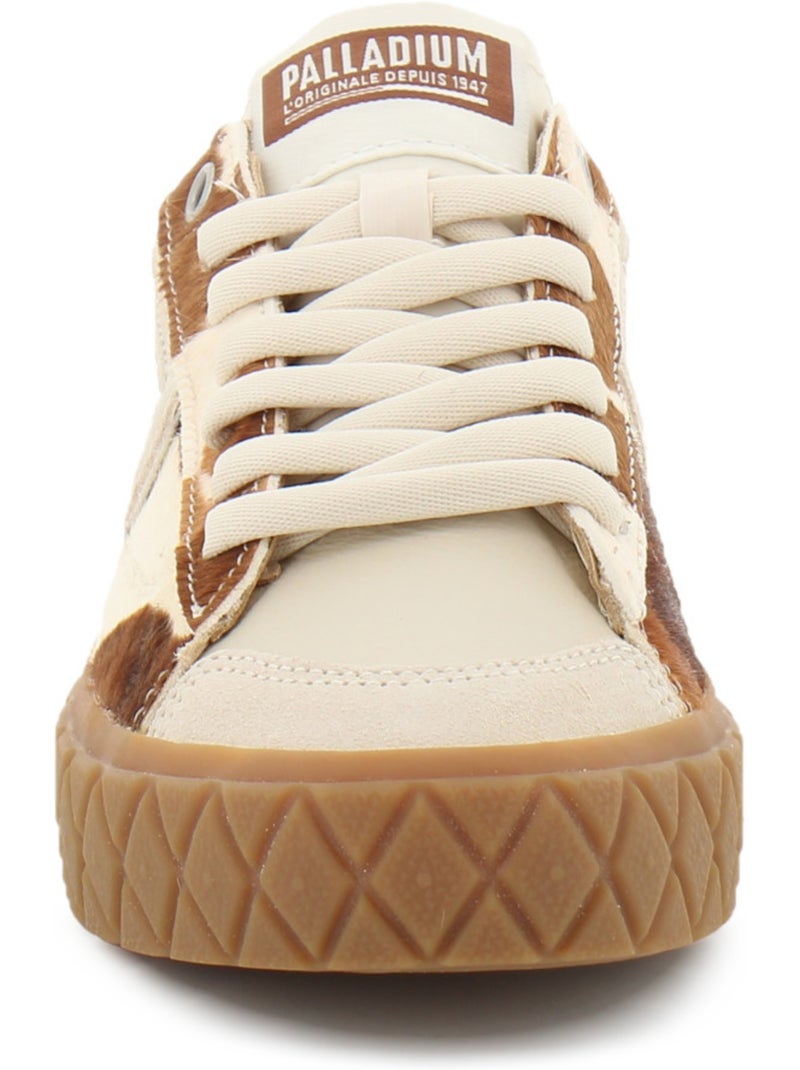 Boots en cuir palladium Beige - Kiabi