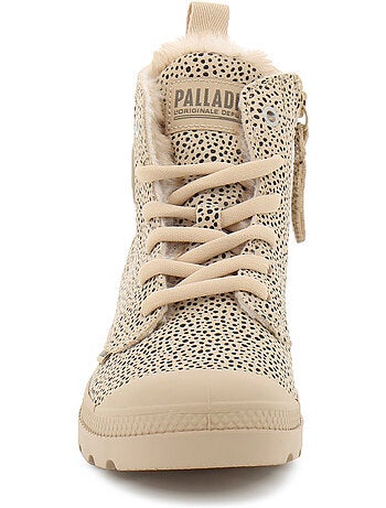 Boots en cuir palladium