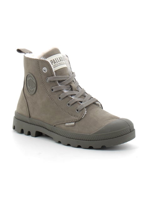 Boots en Cuir Palladium - Kiabi
