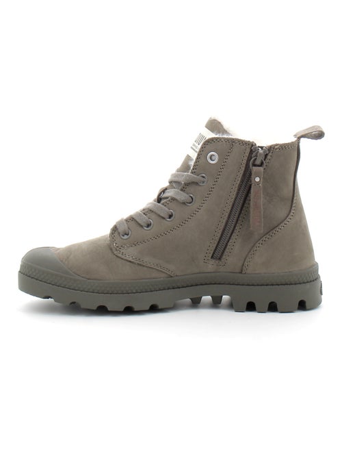 Boots en Cuir Palladium - Kiabi