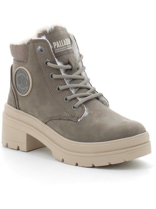 Boots en Cuir Palladium - Kiabi