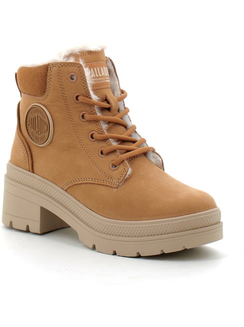 Boots en Cuir Palladium - Kiabi