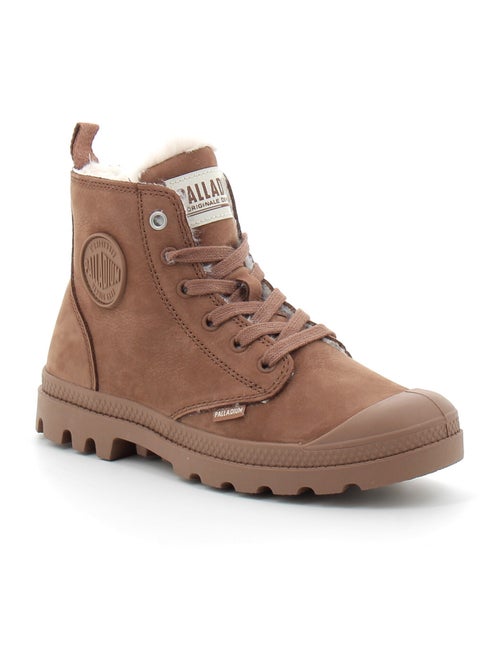 Boots en Cuir Palladium - Kiabi