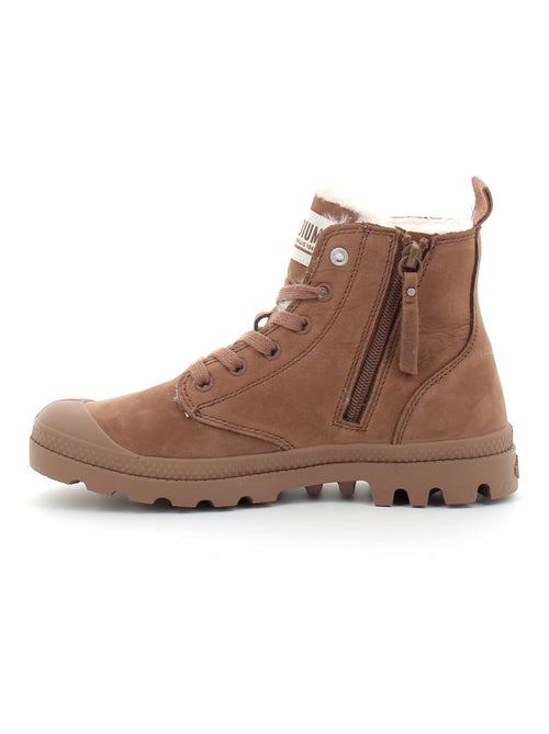 Boots en Cuir Palladium - Kiabi
