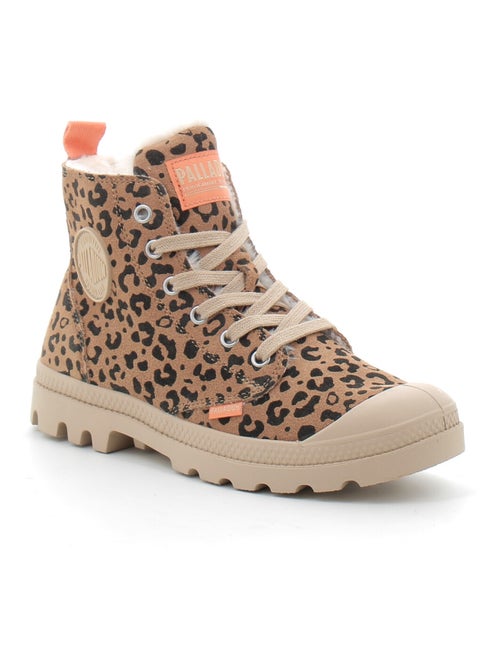 Boots en Cuir Palladium - Kiabi