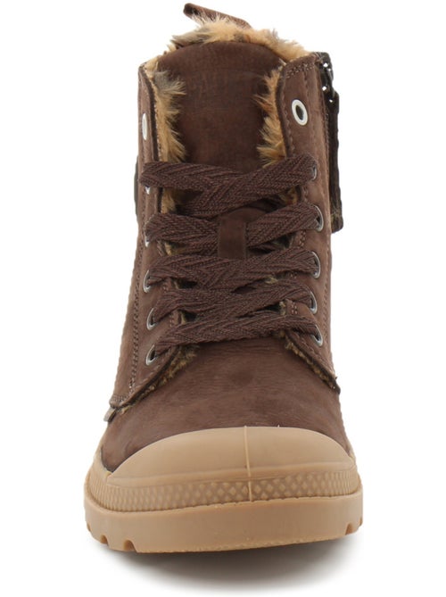 Boots en cuir palladium - Kiabi Boots en cuir palladium - Kiabi