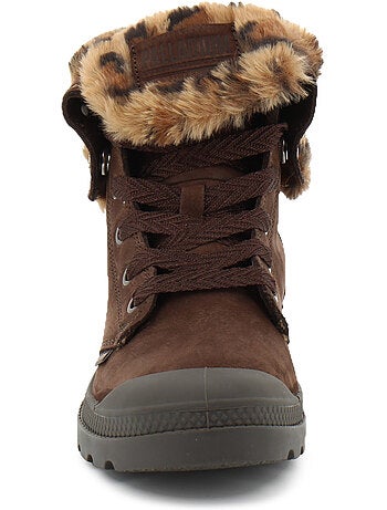 Boots en cuir palladium