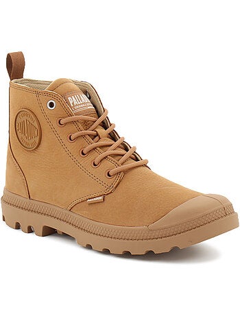 Boots en cuir palladium