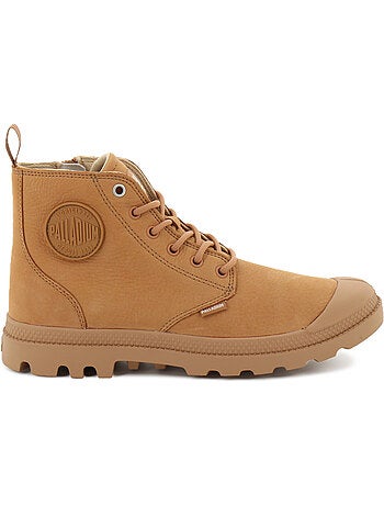 Boots en cuir palladium