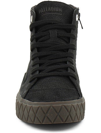 Boots en cuir palladium