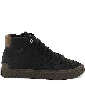 Boots en cuir palladium