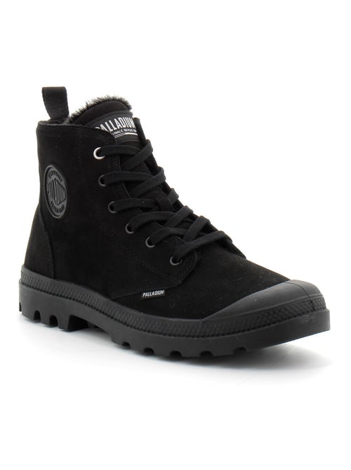 Boots en Cuir Palladium - Kiabi Boots en Cuir Palladium - Kiabi