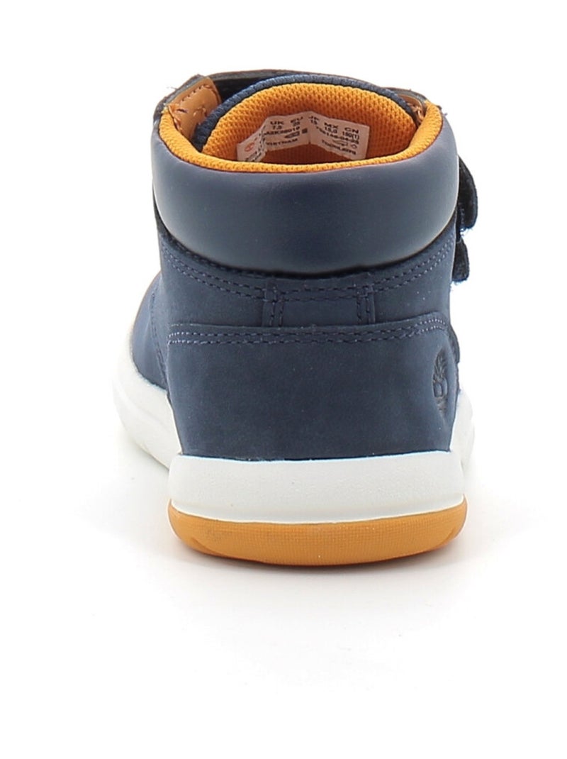Boots en Cuir Timberland Bleu - Kiabi