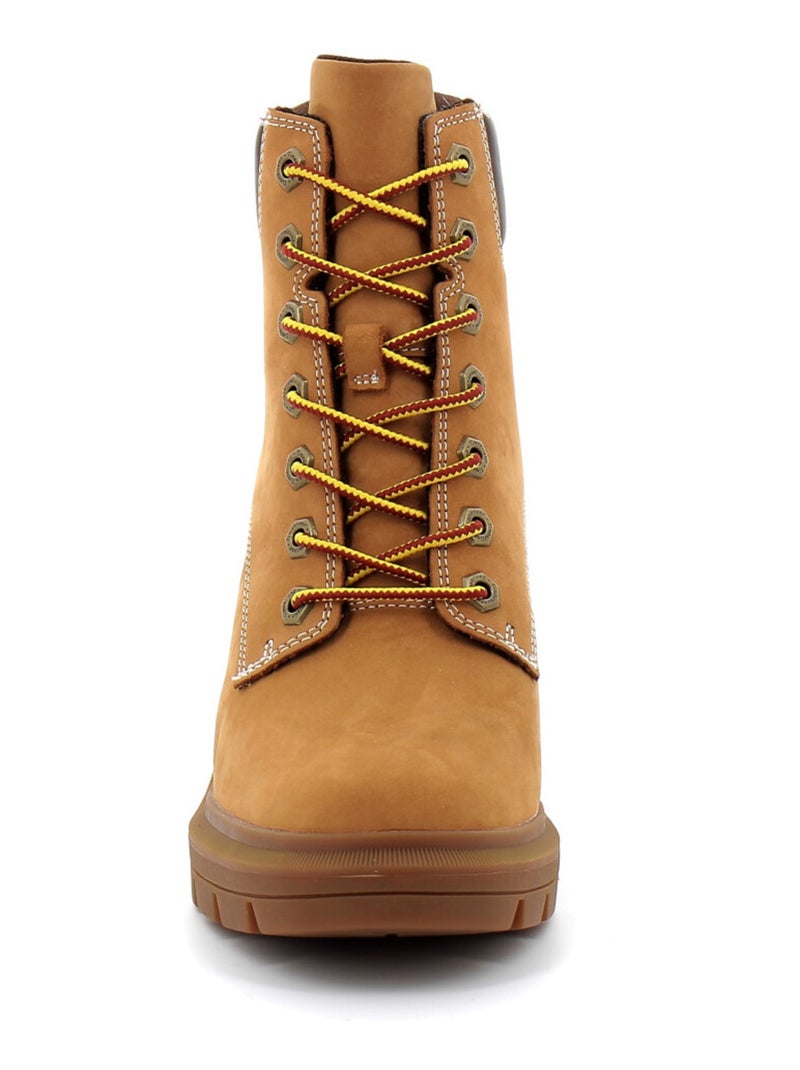 Boots en Cuir Timberland Marron - Kiabi