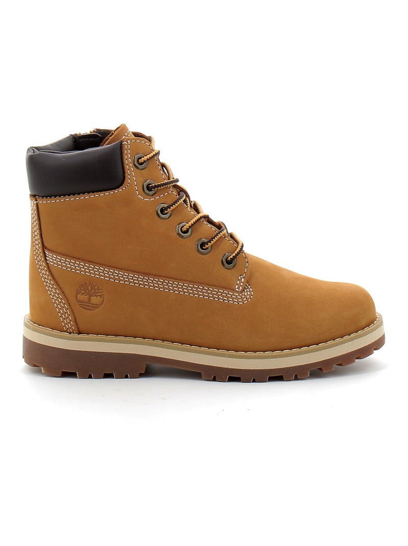 Boots en Cuir Timberland Marron - Kiabi