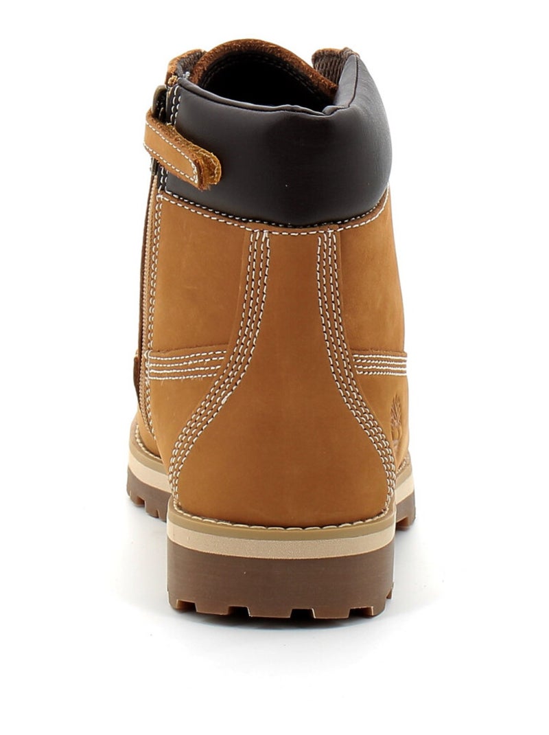 Boots en Cuir Timberland Marron - Kiabi