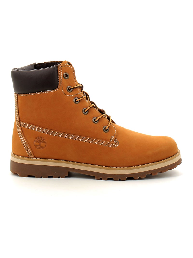 Boots en Cuir Timberland Marron - Kiabi