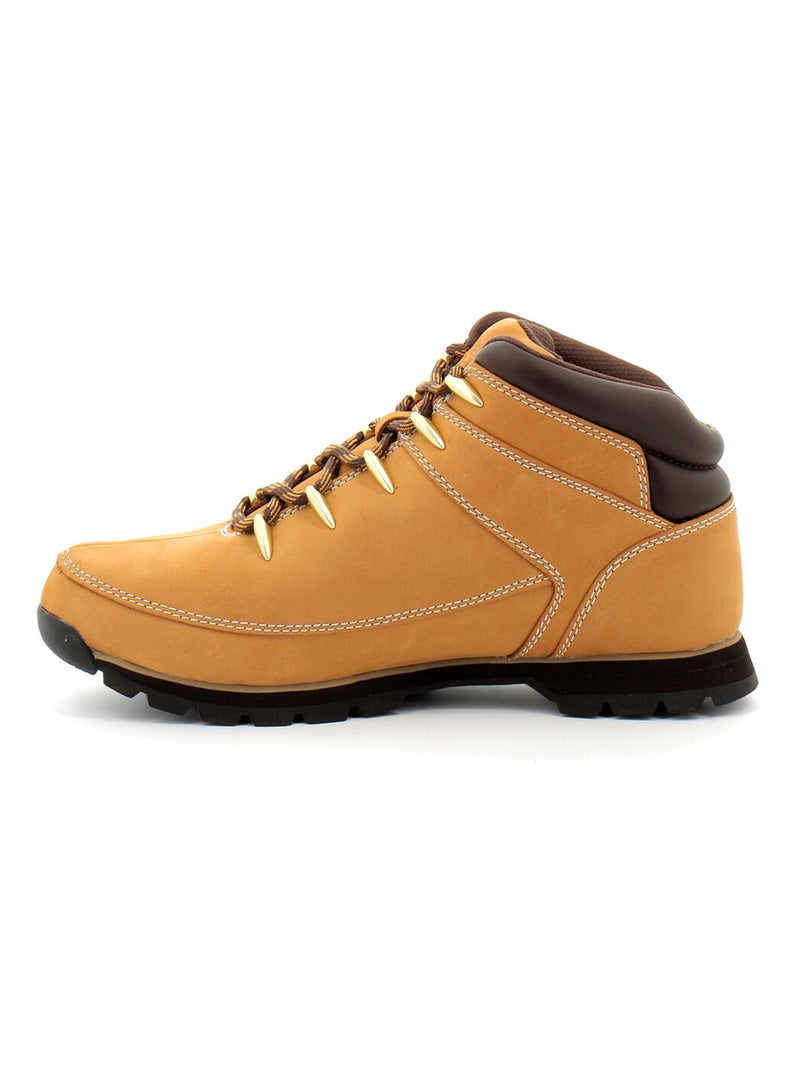 Boots en Cuir Timberland Marron - Kiabi