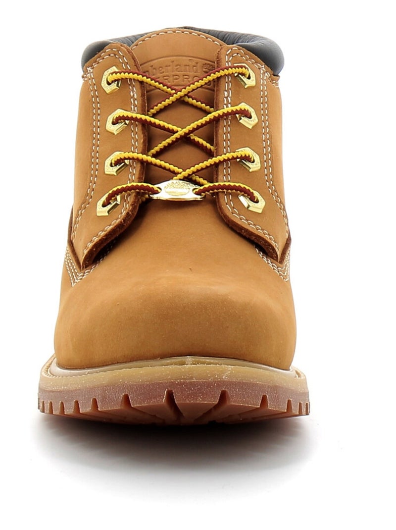 Boots en Cuir Timberland Marron - Kiabi