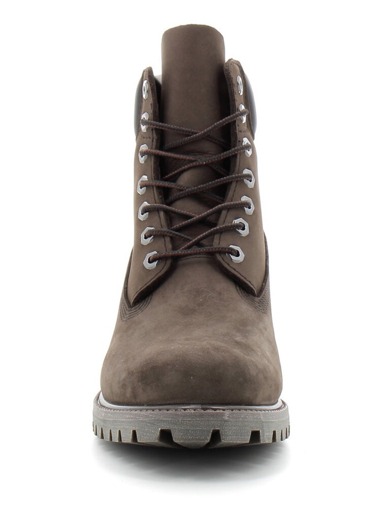 Boots en Cuir Timberland Marron - Kiabi